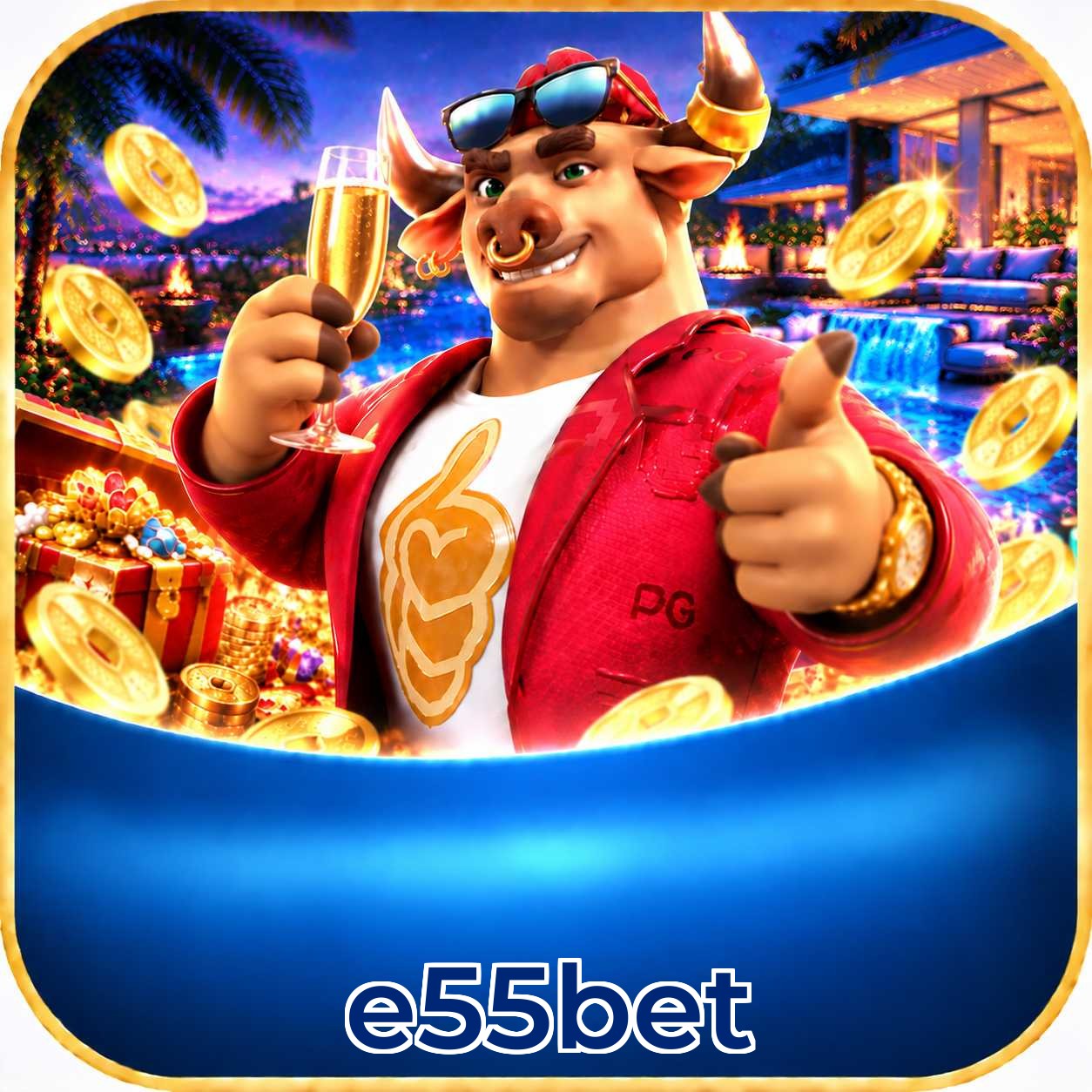 Plataforma de apostas ao vivo e55bet com streaming HD gratuito