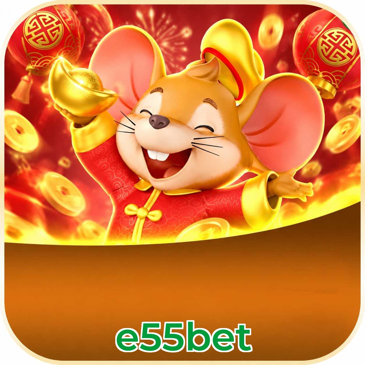 Bônus e55bet R$5.000 mais 500 giros grátis com rollover justo